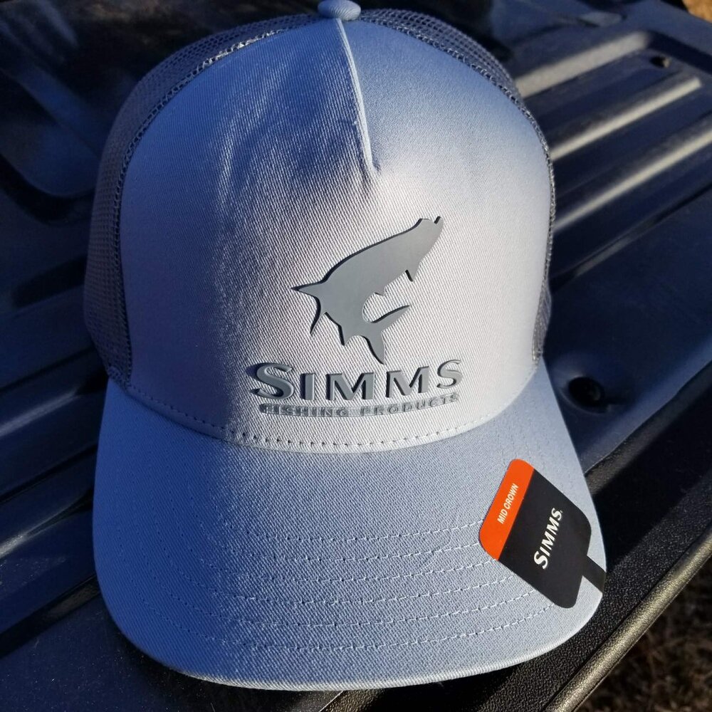 Simms Fishing Double Haul Bimini light blue color NEW UNISEX
